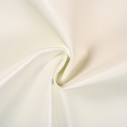 Ткань Дерматин (Кожзам) для мебели, цвет Белый (на отрез)  в Саранске