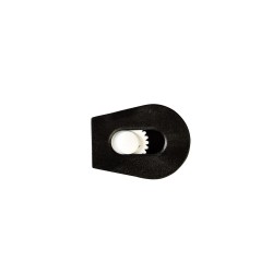 Зажим для шнура 4 мм KL цвет Чёрный + Белый (поштучно)  в Саранске