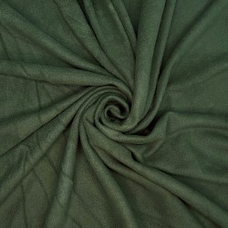 Флис Односторонний 130 гр/м2, цвет Темный хаки (на отрез)  в Саранске