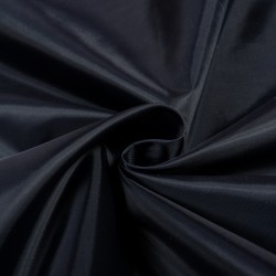 Ткань подкладочная Таффета 190Т, цвет Темно-Синий (на отрез)  в Саранске