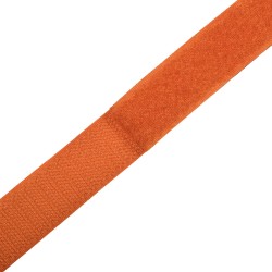 Контактная лента 25мм  Оранжевый (велькро-липучка, на отрез)  в Саранске