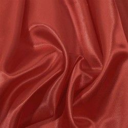 Ткань Атлас-сатин, цвет Красный (на отрез)  в Саранске