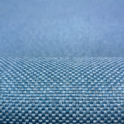Ткань Блэкаут для штор светозатемняющая 85% &quot;Рогожка Синяя&quot; (на отрез)  в Саранске