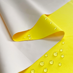 Водонепроницаемая Дышащая Мембранная ткань PU 10'000, цвет Жёлтый (на отрез)  в Саранске